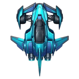 疾風のプレイ中の機体（俯瞰）