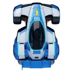 俊足のプレイ中の機体（俯瞰）