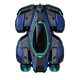 探知のプレイ中の機体（俯瞰）